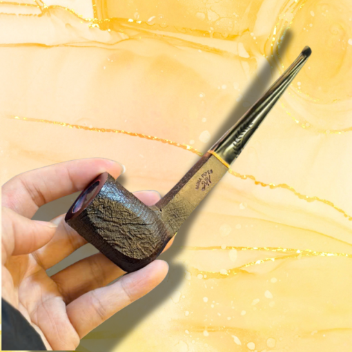 Tẩu gỗ thạch nam mina sần