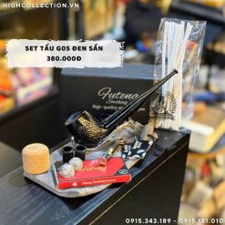 Set tẩu Hút Thuốc G05 Đen Sần