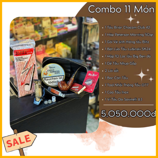 combo tẩu hút thuốc