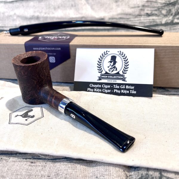 Tẩu gỗ Briar CHACOM IDEAL 155 Đế Bằngggg